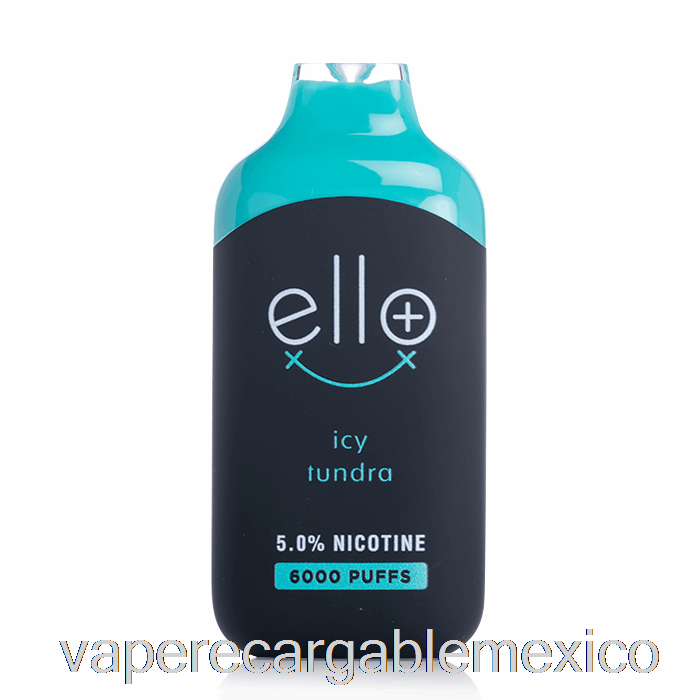 Vape Recargable Blvk Ello Plus 6000 Desechable Tundra Helada